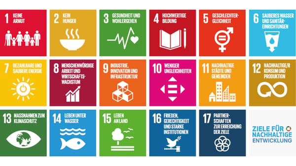 Die 17 UN Nachhaltigkeitsziele